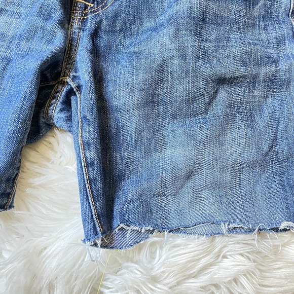 5/$25 American Eagle Men's Cut Off Jean Shorts 30 - Picture 6 of 8